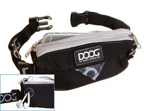 Mini Running Belt - Black - STRETCH