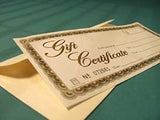 Gift Certificates ($5.00 & Up)