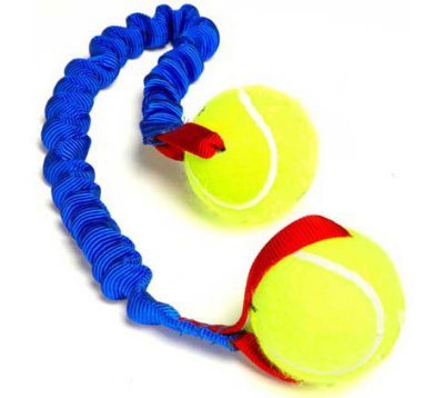 Bungee Ball Tug With Tennis Balls