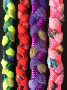 Slip Leashes ~ Braided Fleece & Handmade in the USA